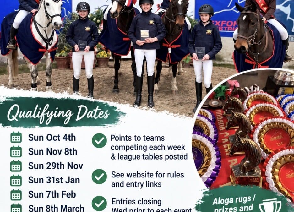 ALOGA PRIMARY AND NOVICE WEXFORD EC LEAGUE FINAL – IIND PRIMARY AND NOVICE CLASSES ALSO
