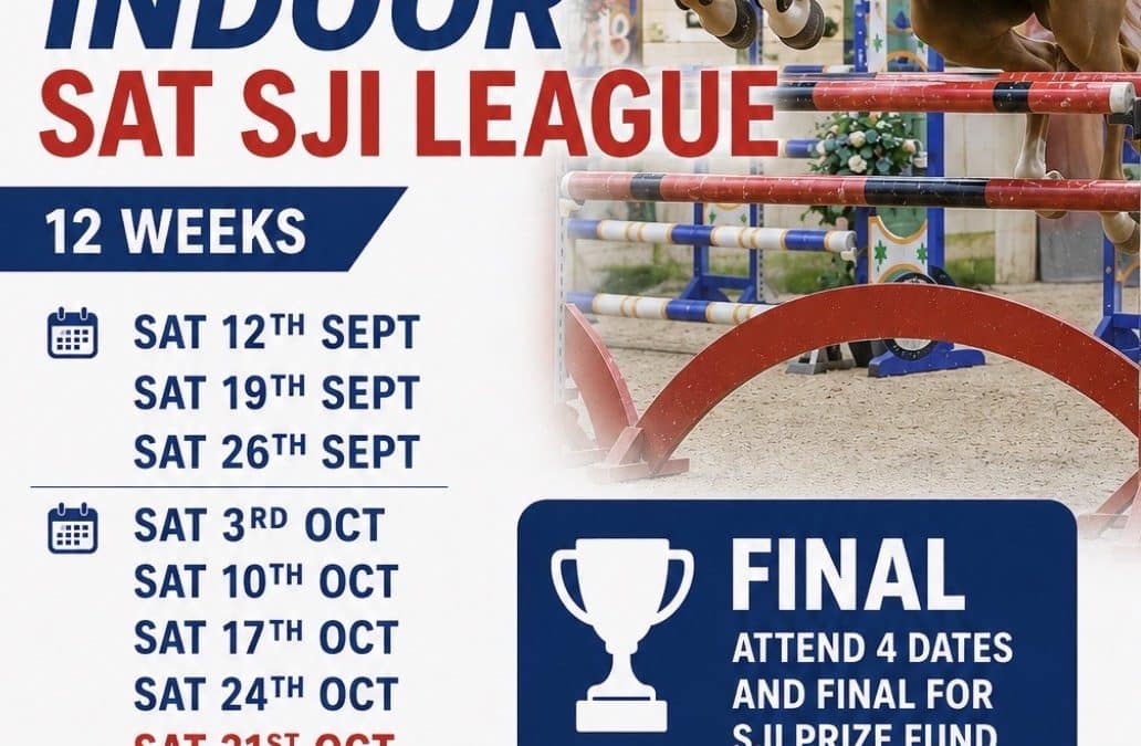SAT REGISTERED SJI LEAGUE –  WEEK 12   FINAL SJI LEAGUE – 28th NOV – HORSES AND PONIES