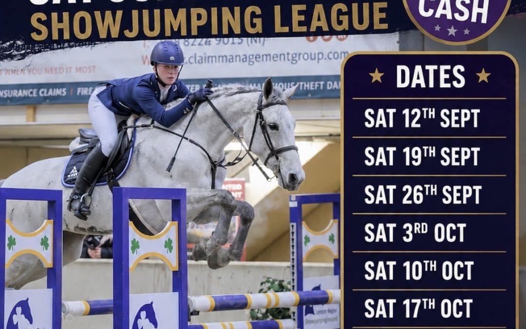 SATURDAY SHOWJUMPING SPORTSMAN LEAGUE WEEK 6 – SAT 17TH  OCT